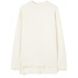 Jil Sander Long Sleeve Crew-Neck Sweater