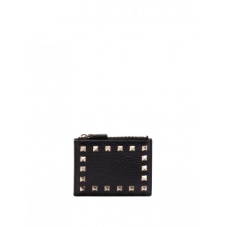 Valentino Garavani `Rockstud` Coin Purse/Card Case