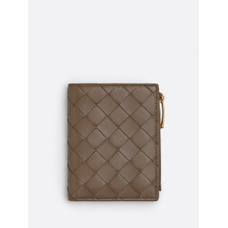 Bottega Veneta `Intrecciato 15 Small Bi-Fold Wallet`