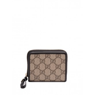 Gucci `Gg Emblem` Zipped Mini Wallet