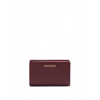 Gucci Zip Around Wallet With `Gucci` Script