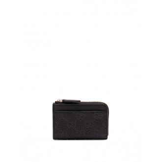 Gucci `Gg Emblem` Zip Card Case