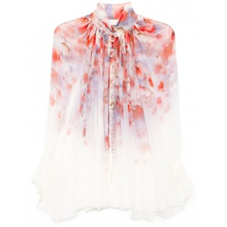 Zimmermann `Crush` Smock Blouse