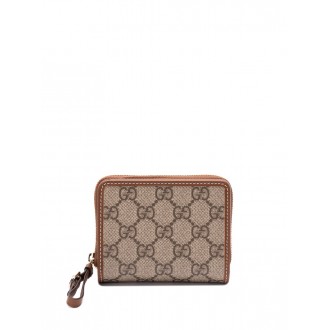 Gucci `Gg Emblem` Zipped Mini Wallet