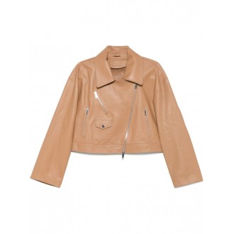 Desa 1972 Leather Biker Jacket