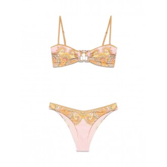 Zimmermann `Maxine` Knot Trim Bikini