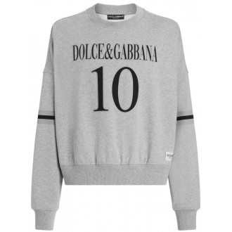 Dolce & Gabbana Long Sleeve Crew-Neck Sweatshirt