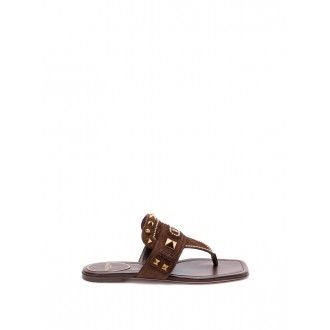 Valentino Garavani `Vg Plaster Caster` Thong Sandals