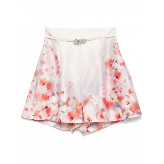 Zimmermann `Crush` Flat Front Short