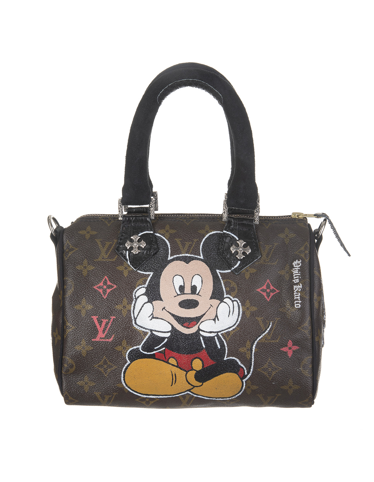 Louis Vuitton Authentic Louis Vuitton Sheron Barber Mickey Mouse Backpack